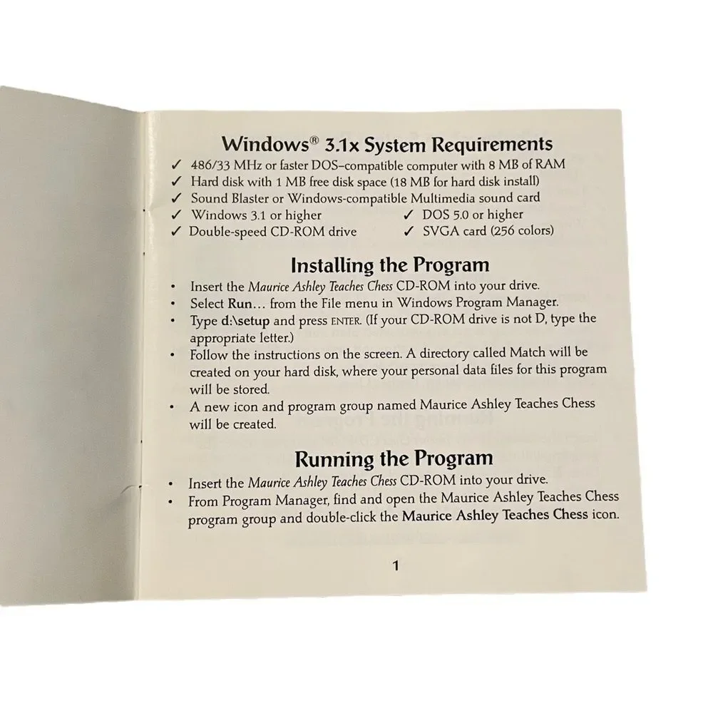 10/$25🦋 Maurice Ashley Teaches Chess for Beginning & Intermediate Players CD-ROM